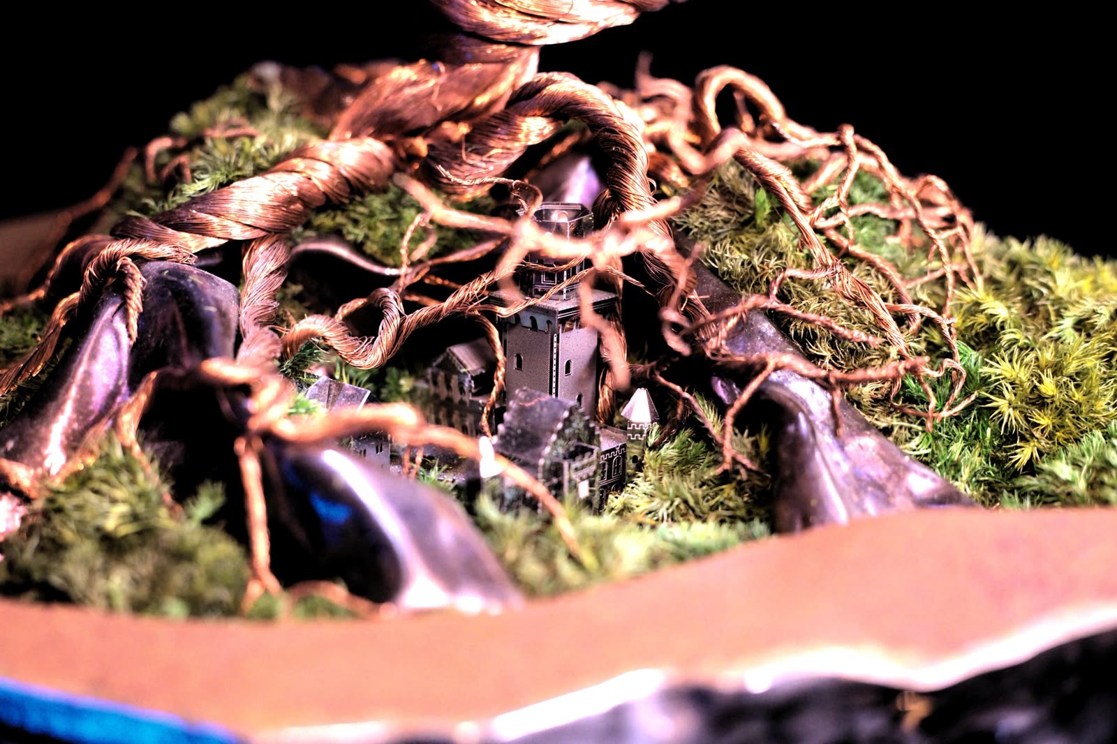 Roots & Ruin, metal sculpture by Twisted Friends
